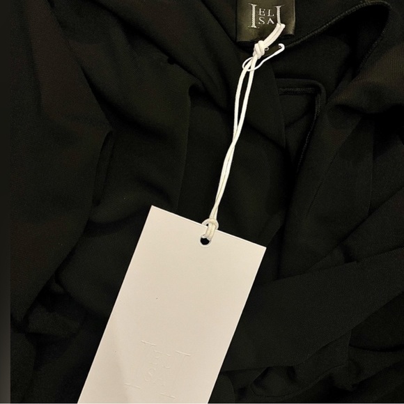 NWT helsa black off shoulder top - small - Picture 10 of 10